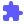 blue icon of puzzle piece