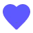 Blue Heart Icon