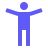 Blue Icon Figure